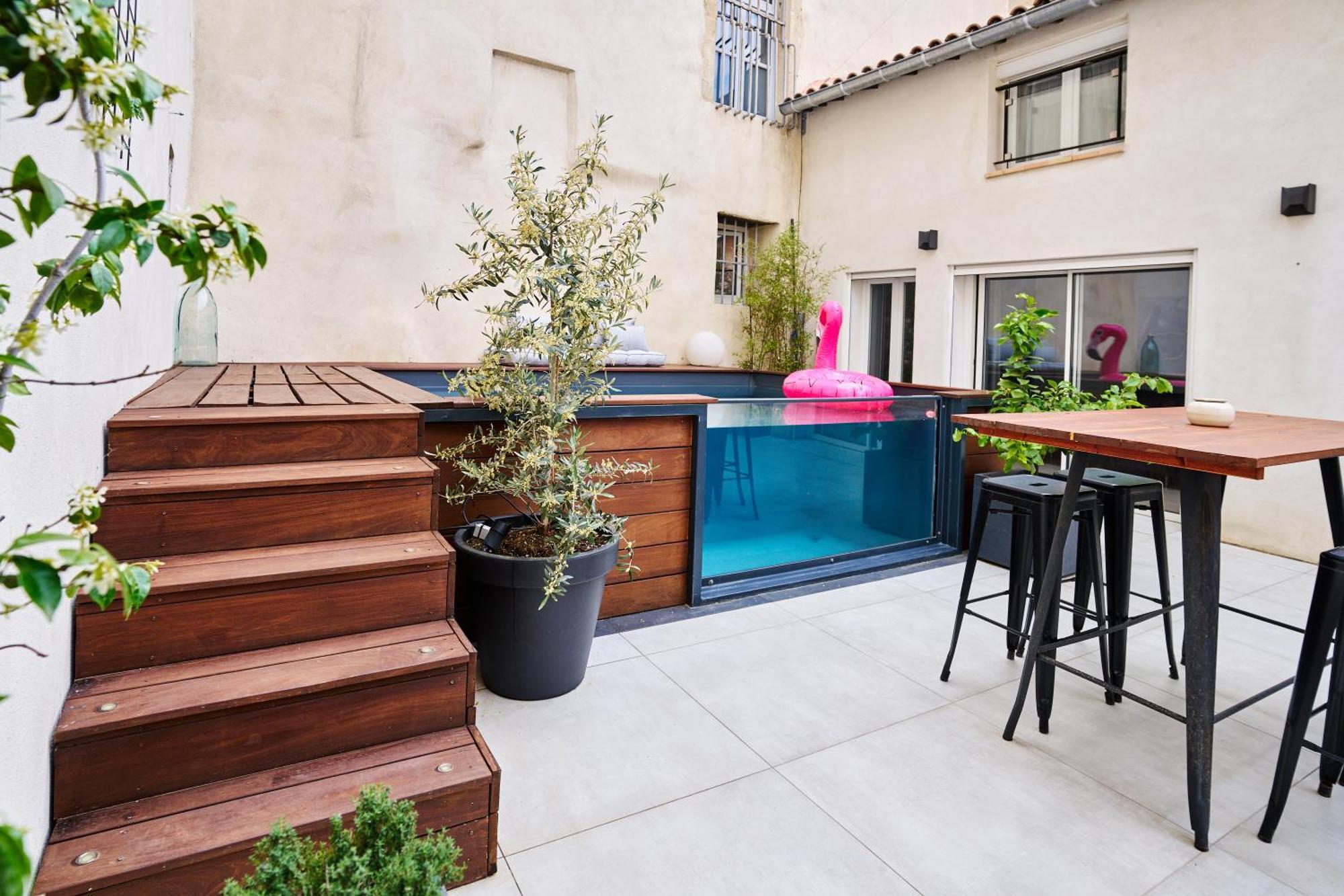 Maison De Ville Moderne Climatisee Avec Piscine Morieres-les-Avignon Esterno foto